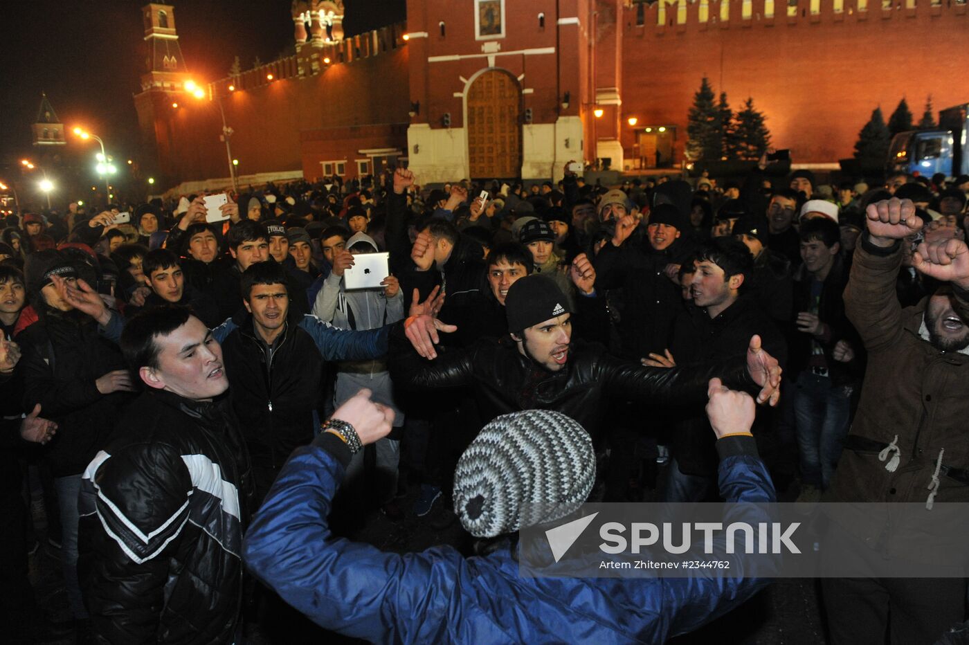 New Year celebrations on Red Square, Moscow