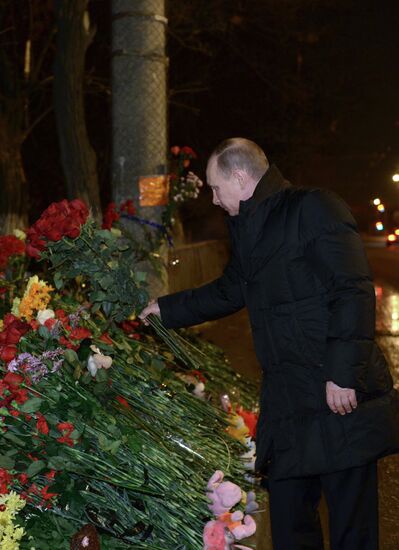 Vladimir Putin's working visit to Volgograd