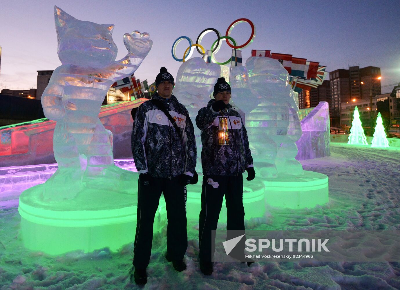 Olympic torch relay: Perm