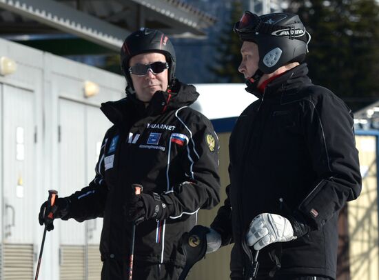 Vladimir Putin's working visit to the Southern Federal District