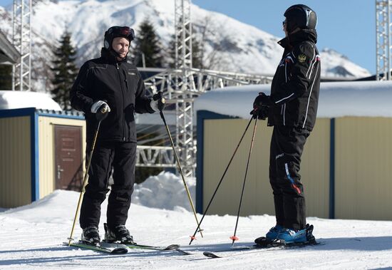 Vladimir Putin's working visit to the Southern Federal District