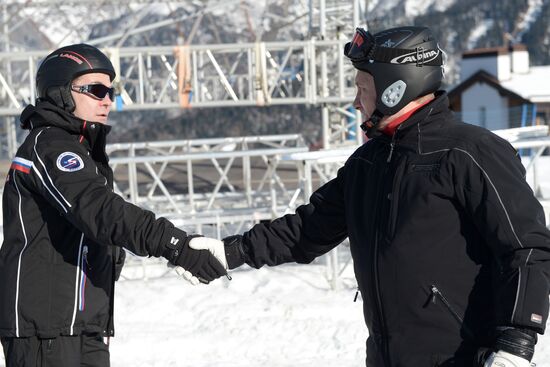 Vladimir Putin's working visit to the Southern Federal District
