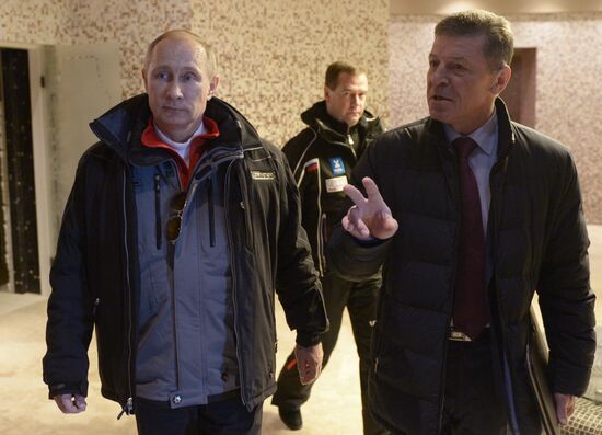 Vladimir Putin's working visit to the Southern Federal District