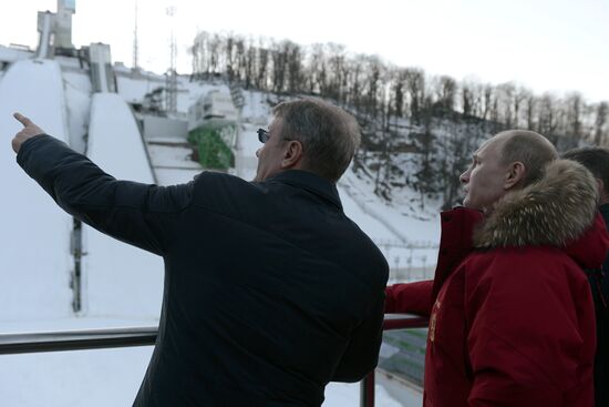 Vladimir Putin's working visit to the Southern Federal District