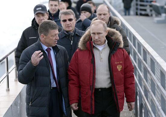 Vladimir Putin's working visit to the Southern Federal District