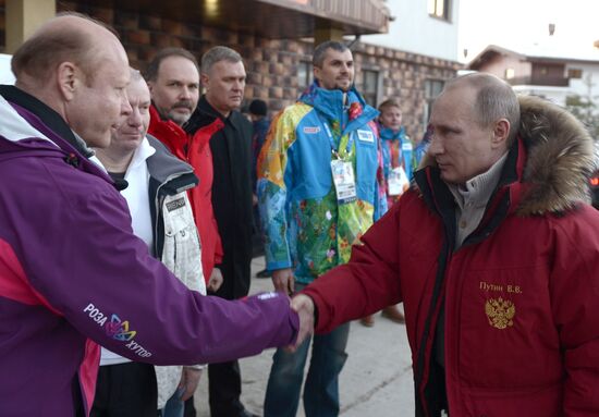 Vladimir Putin's working visit to the Southern Federal District
