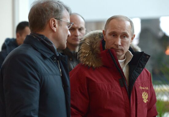 Vladimir Putin's working visit to the Southern Federal District