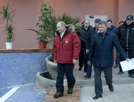 Vladimir Putin's working visit to the Southern Federal District