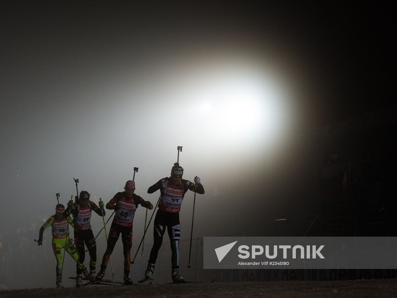 Biathlon 4th stage of World Cup. Women's Sprint