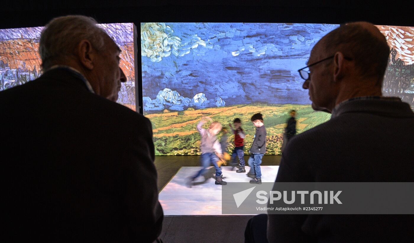 "Van Gogh. Revived Paintings" exhibition using latest SENSORY4 ™ technology
