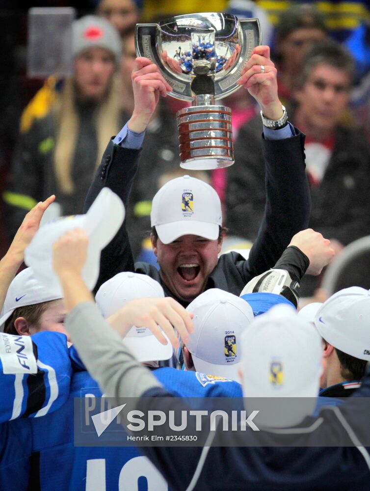 2014 IIHF World Junior Championship Finals: Sweden vs. Finland