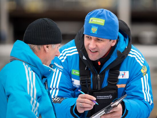 2013–14 Biathlon World Cup 5. Training sessions