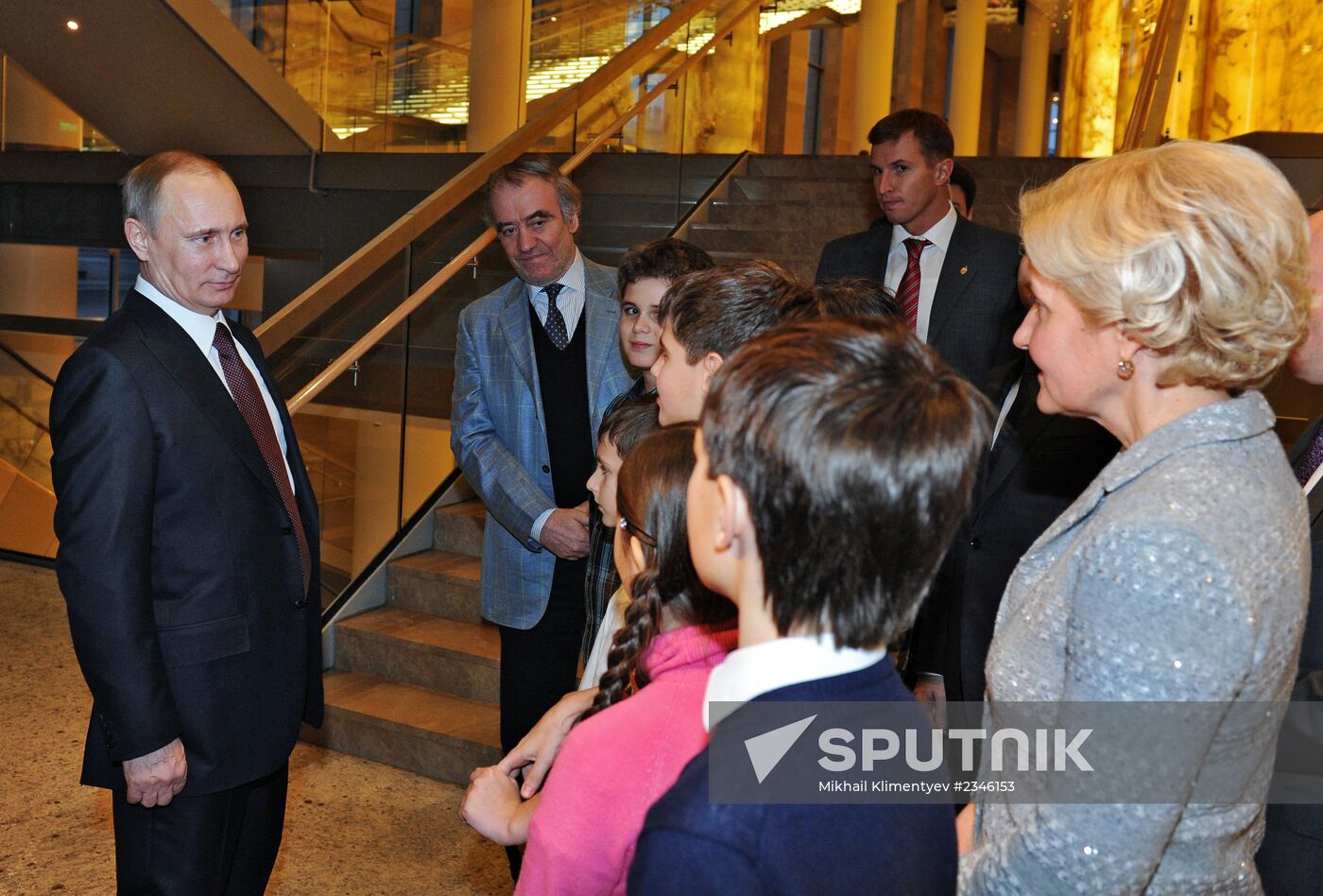 Vladimir Putin's working visit to St. Petersburg