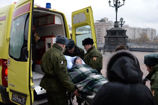 General Anatoly Romanov visits Christ the Savior Church