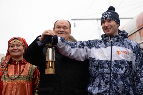 Olympic Torch Relay. Penza