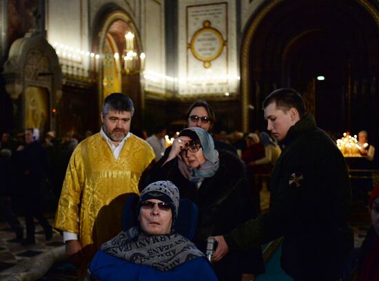 General Anatoly Romanov visits Christ the Savior Church