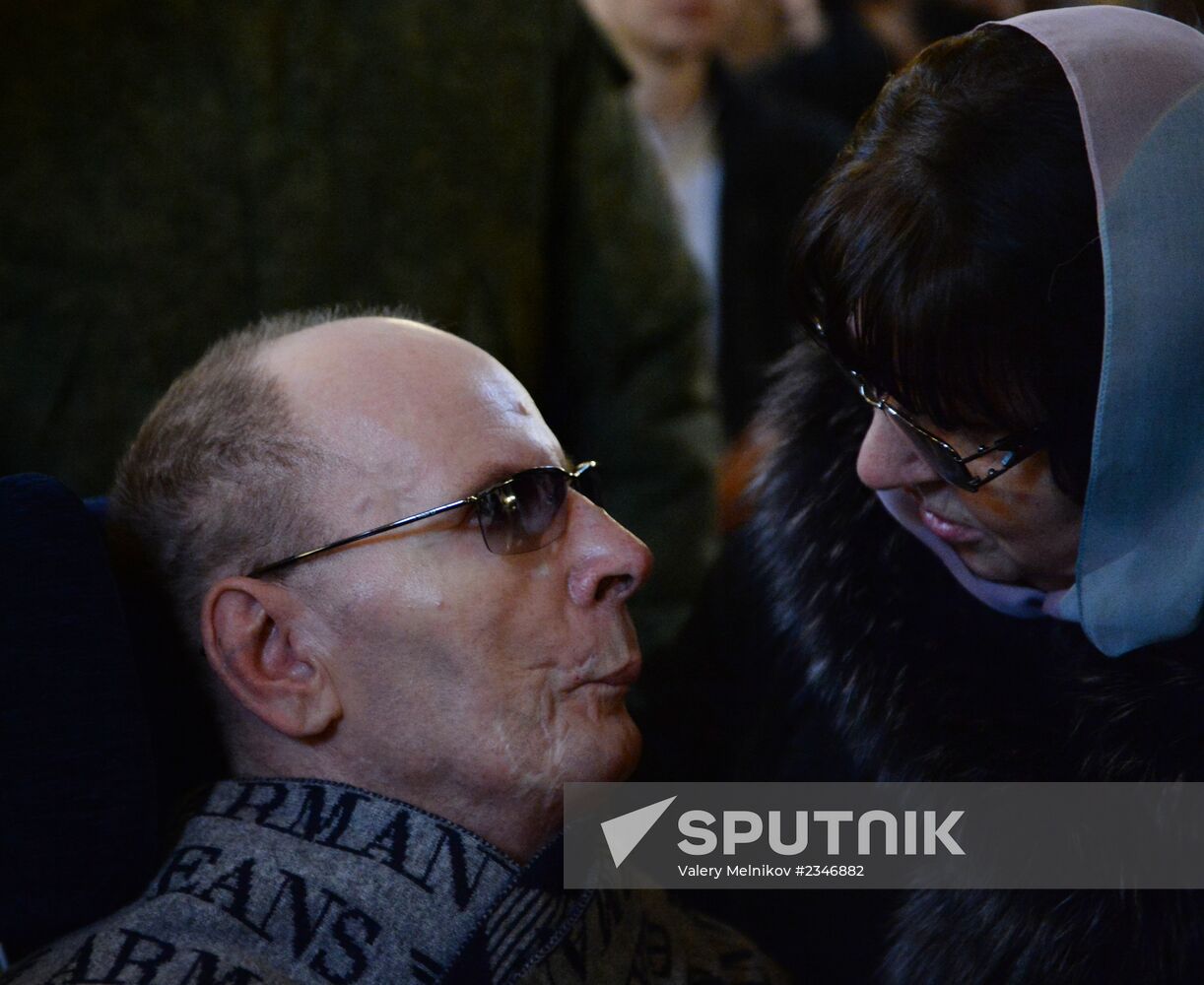 General Anatoly Romanov visits Christ the Savior Church