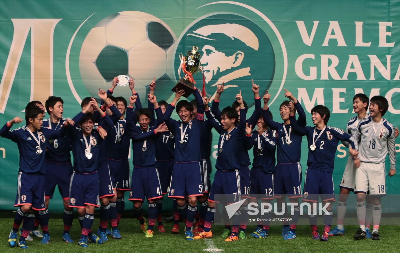 U18 Granatkin Memorial Cup. Final match