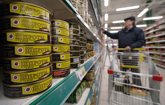 Latvian sprats may be prohibited outside Customs Union