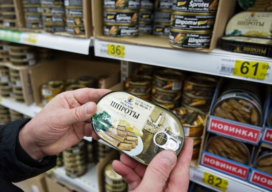 Latvian sprats may be prohibited outside Customs Union
