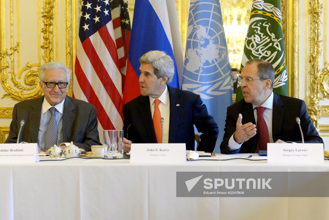 Talks on conducting Geneva-2 conference