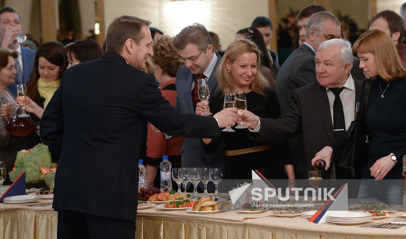 Reception dedicated to Russian Constitution's 20th anniversary