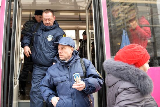 Public transport ticket inspectors