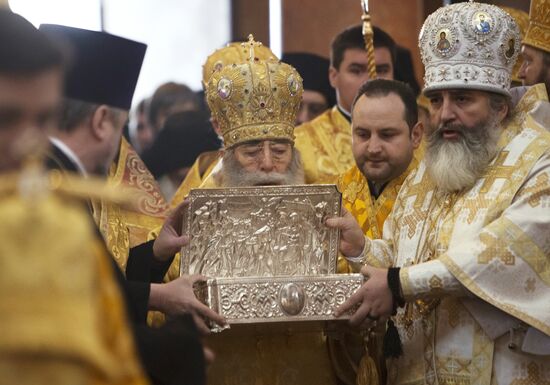 The Three Kings' gifts brought to St.Petersburg