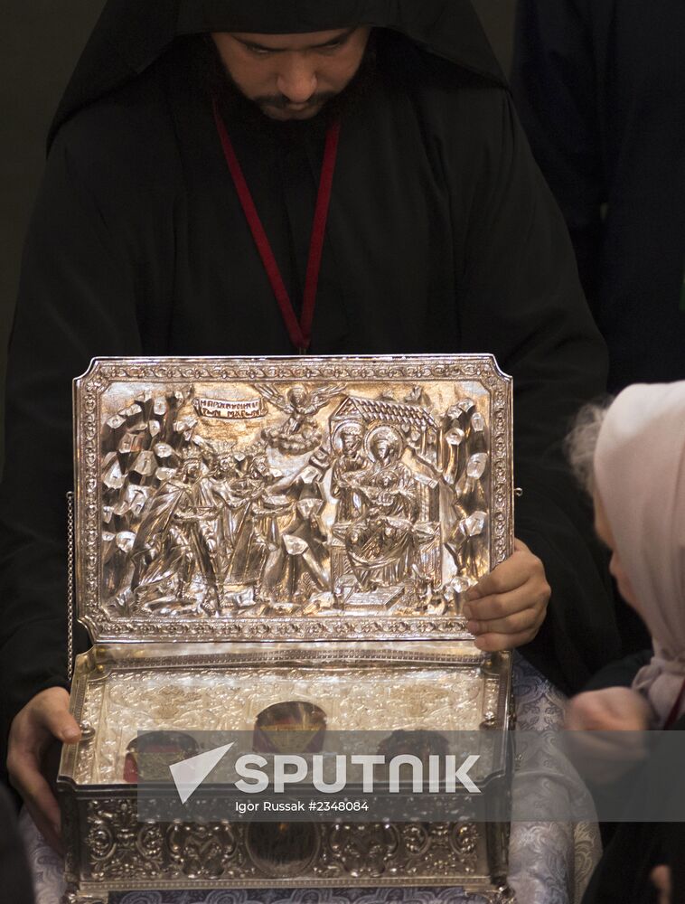 The Three Kings' gifts brought to St.Petersburg