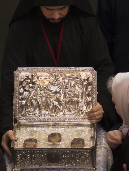 The Three Kings' gifts brought to St.Petersburg