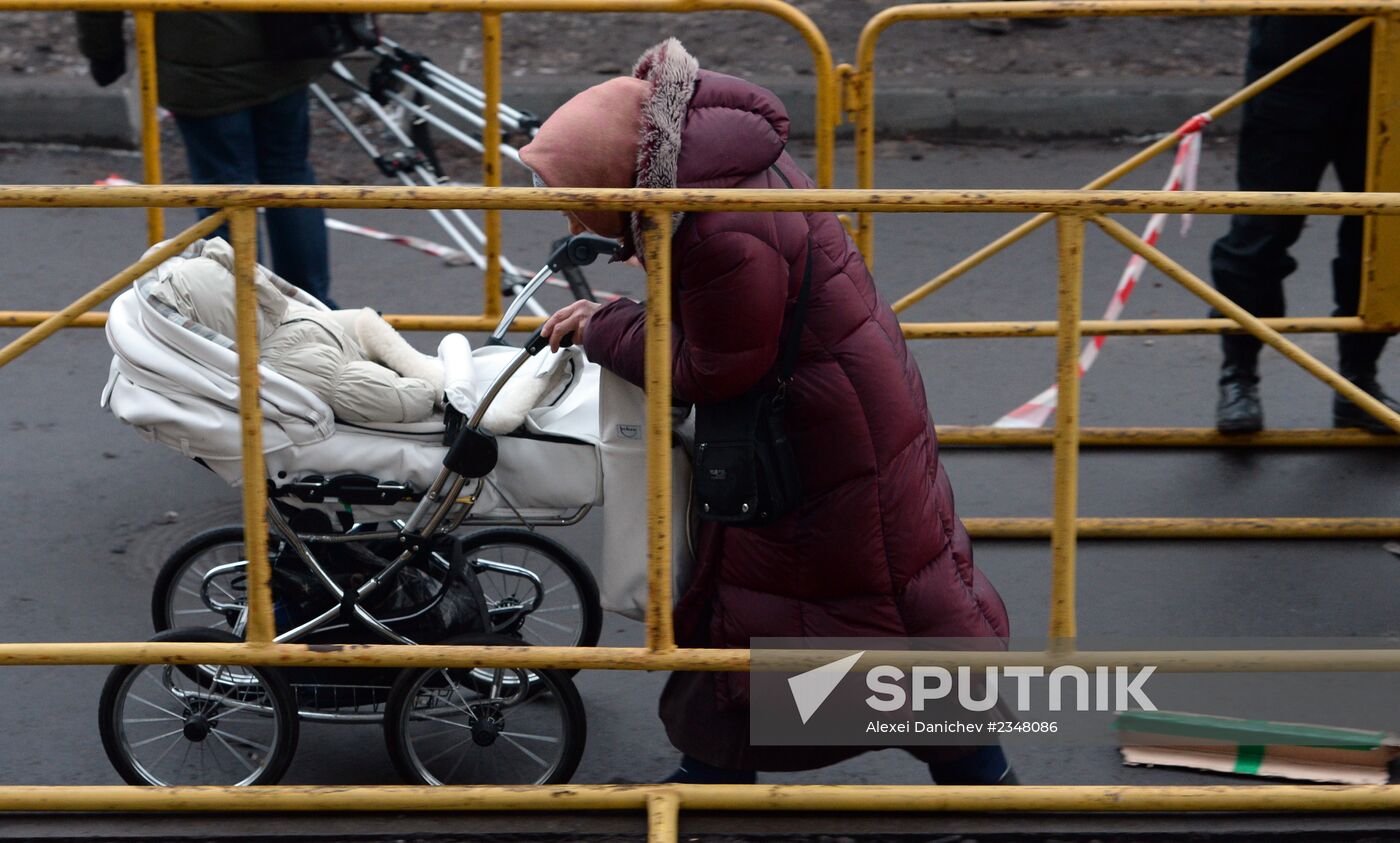 The Three Kings' gifts brought to St.Petersburg