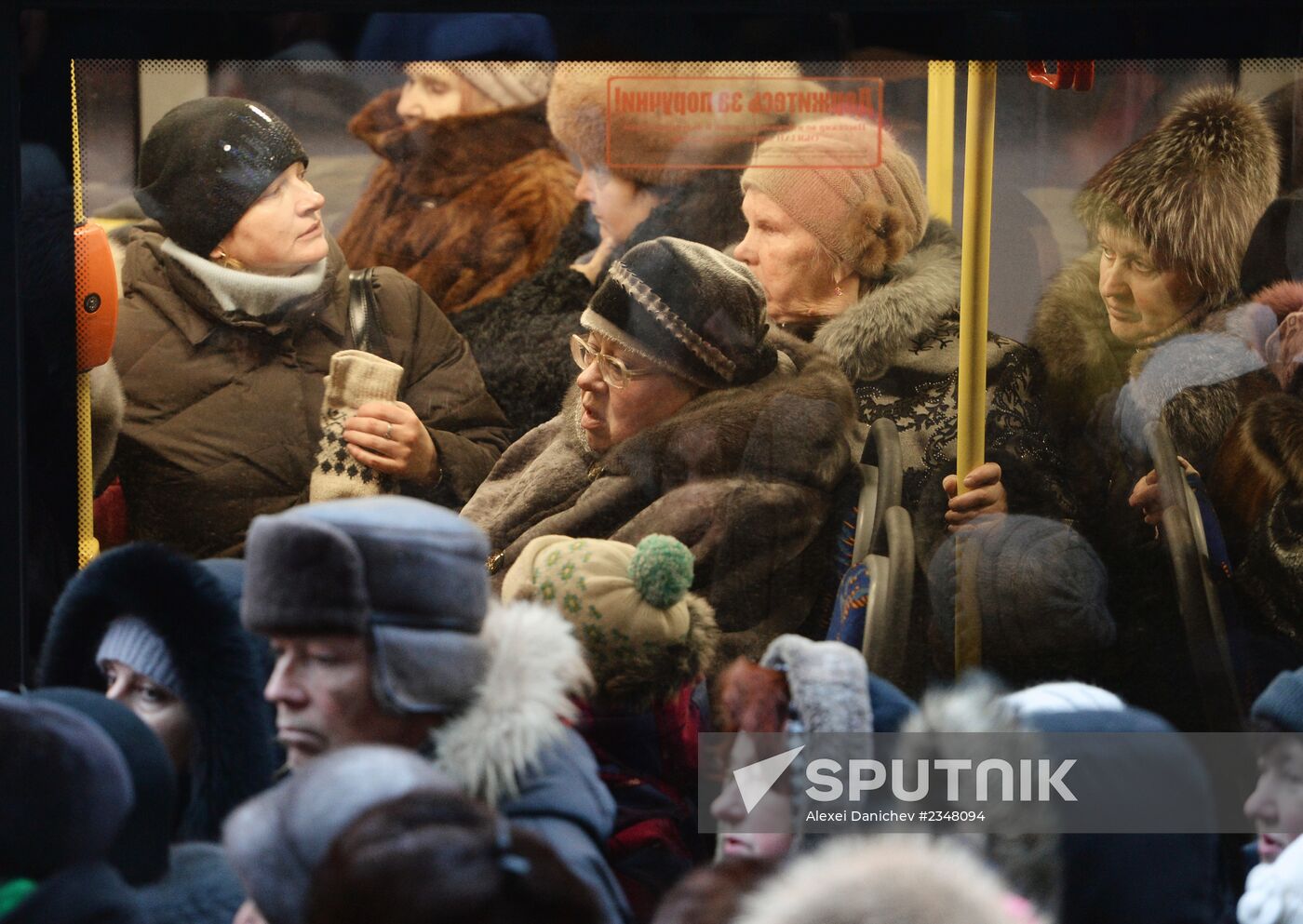 The Three Kings' gifts brought to St.Petersburg