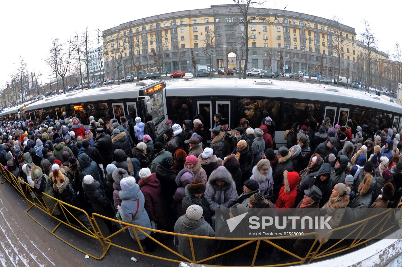 The Three Kings' gifts brought to St.Petersburg