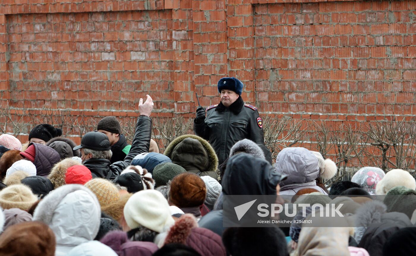 The Three Kings' gifts brought to St.Petersburg