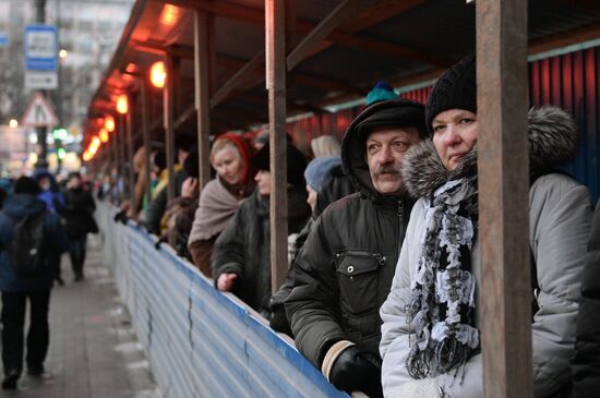 The Three Kings' gifts brought to St.Petersburg