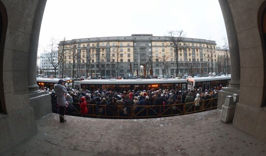 The Three Kings' gifts brought to St.Petersburg