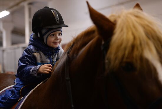 Hippotherapy for children with special needs