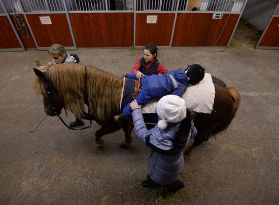 Hippotherapy for children with special needs