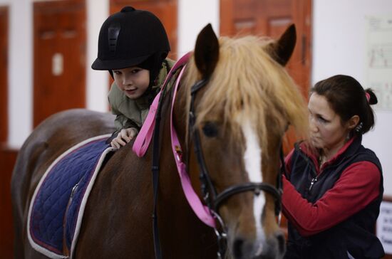 Hippotherapy for children with special needs