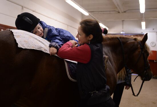 Hippotherapy for children with special needs