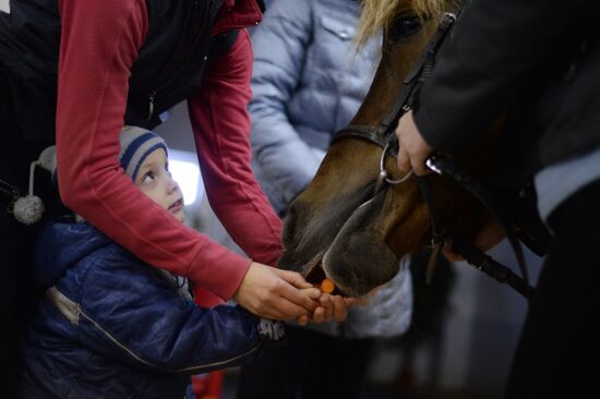 Hippotherapy for children with special needs