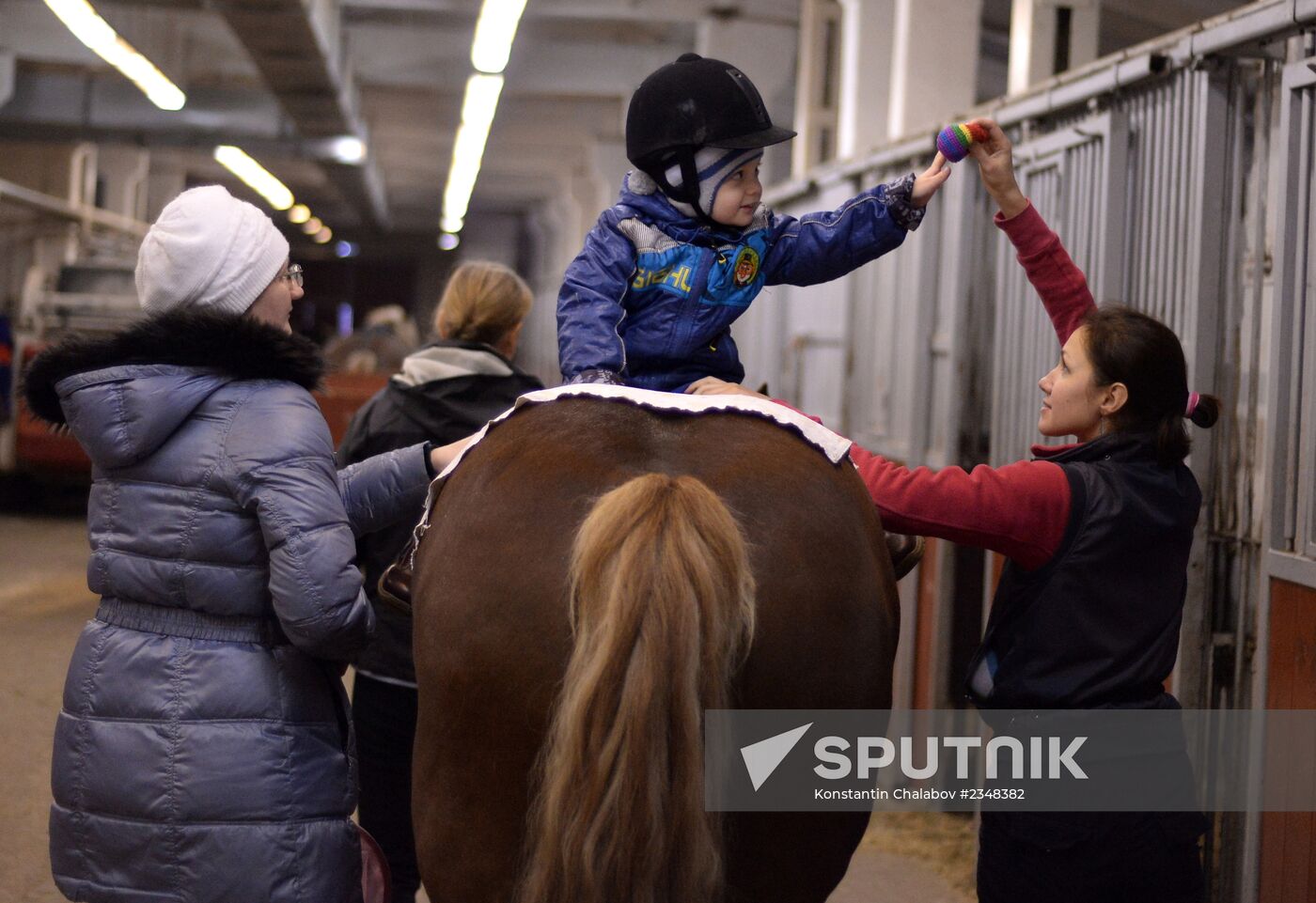 Hippotherapy for children with special needs