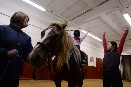 Hippotherapy for children with special needs