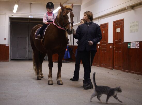 Hippotherapy for children with special needs