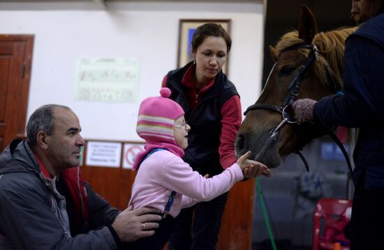 Hippotherapy for children with special needs