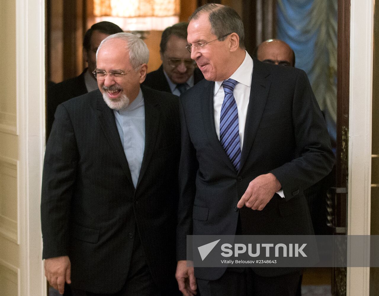 Meeting of Russian and Iranian foreign ministers