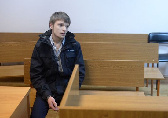Dmitry Altaichinov tried in court