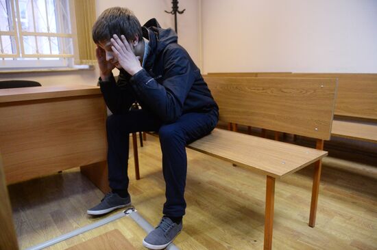 Dmitry Altaichinov tried in court