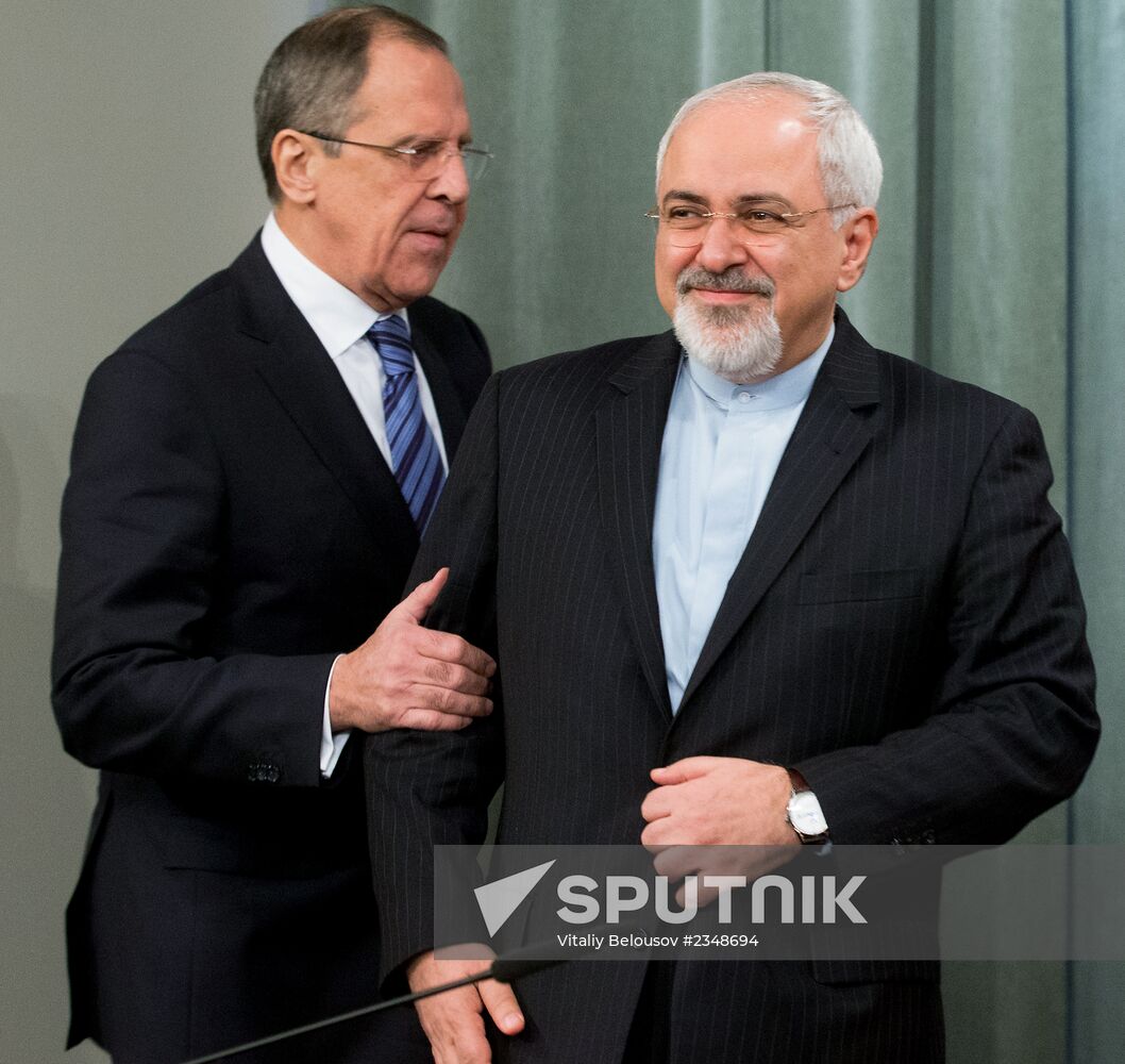 Meeting of Russian and Iranian foreign ministers
