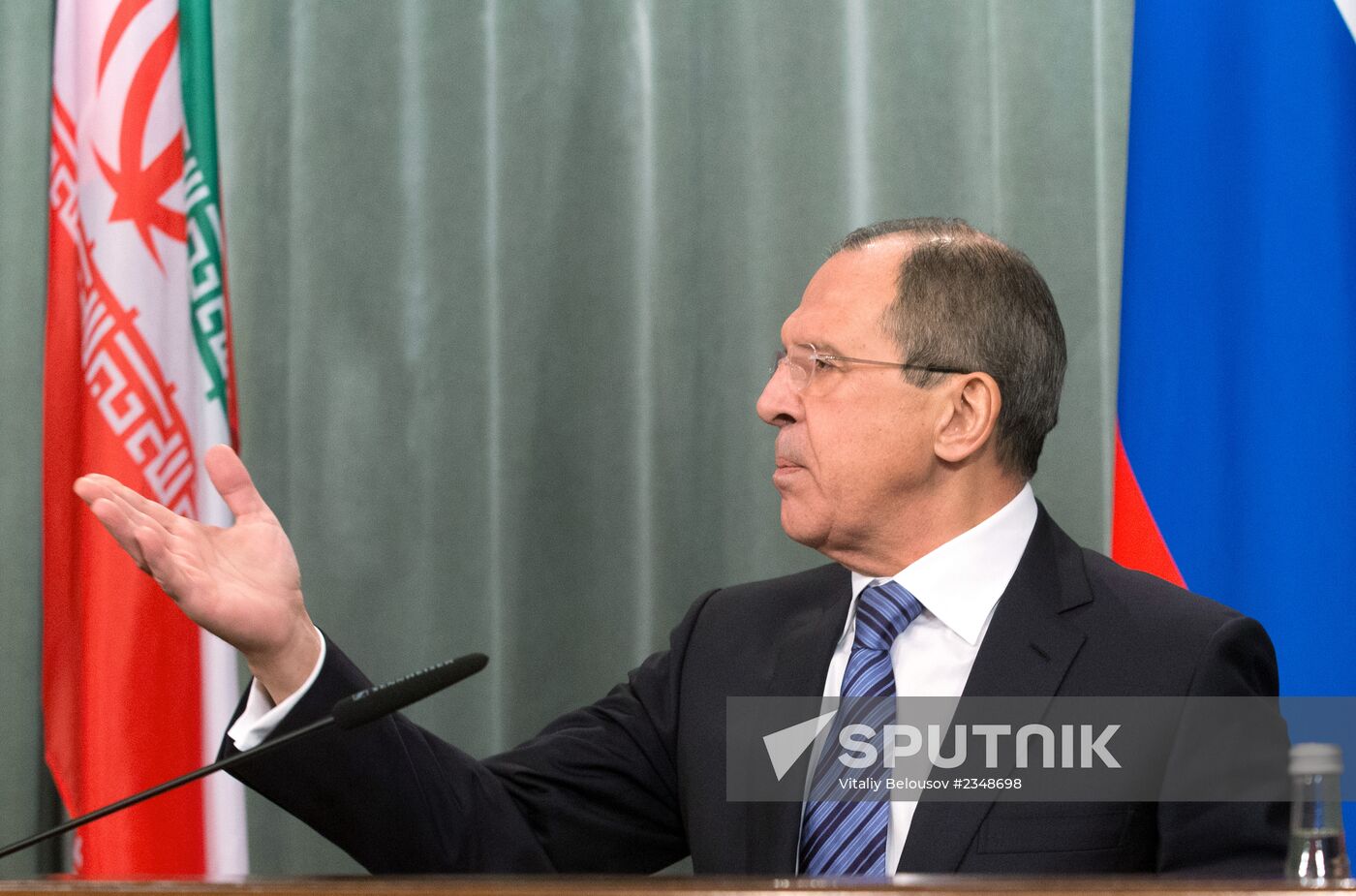 Meeting of Russian and Iranian foreign ministers